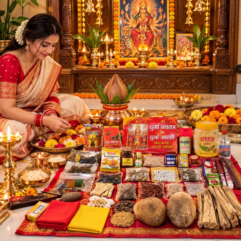 Navratri Ghatasthapana & Pujan